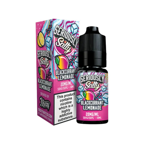 SERIOUSLY SALTY - Blackcurrant Lemonade 10ml
