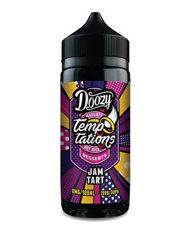 Doozy Temptations Jam Tart 100ml