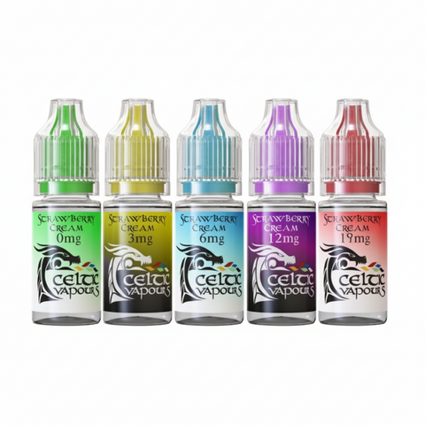 Celtic Vapours - Strawberry Cream 10ml